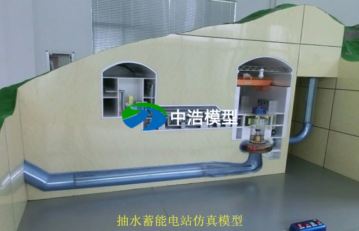抽水蓄能电站仿真模型