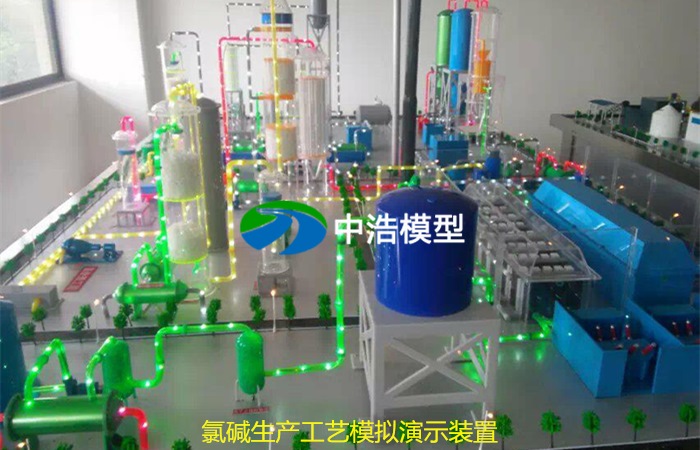 氯碱生产工艺模拟演示装置